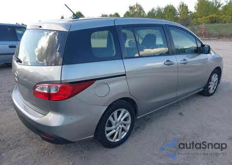 2012 Mazda Mazda5 Sport from USA, damaged, VIN JM1CW2BL7C0130375